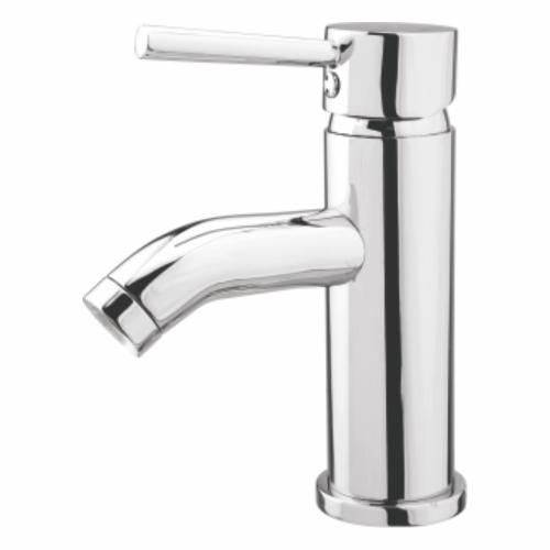 Single Lever Basin Mixer with 450mm Long SS Braided Hose  Chrome